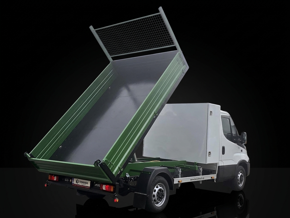 Iveco Daily 35S16 — Třístranná sklápěčka 3150×2000 mm s tažným — foto 4