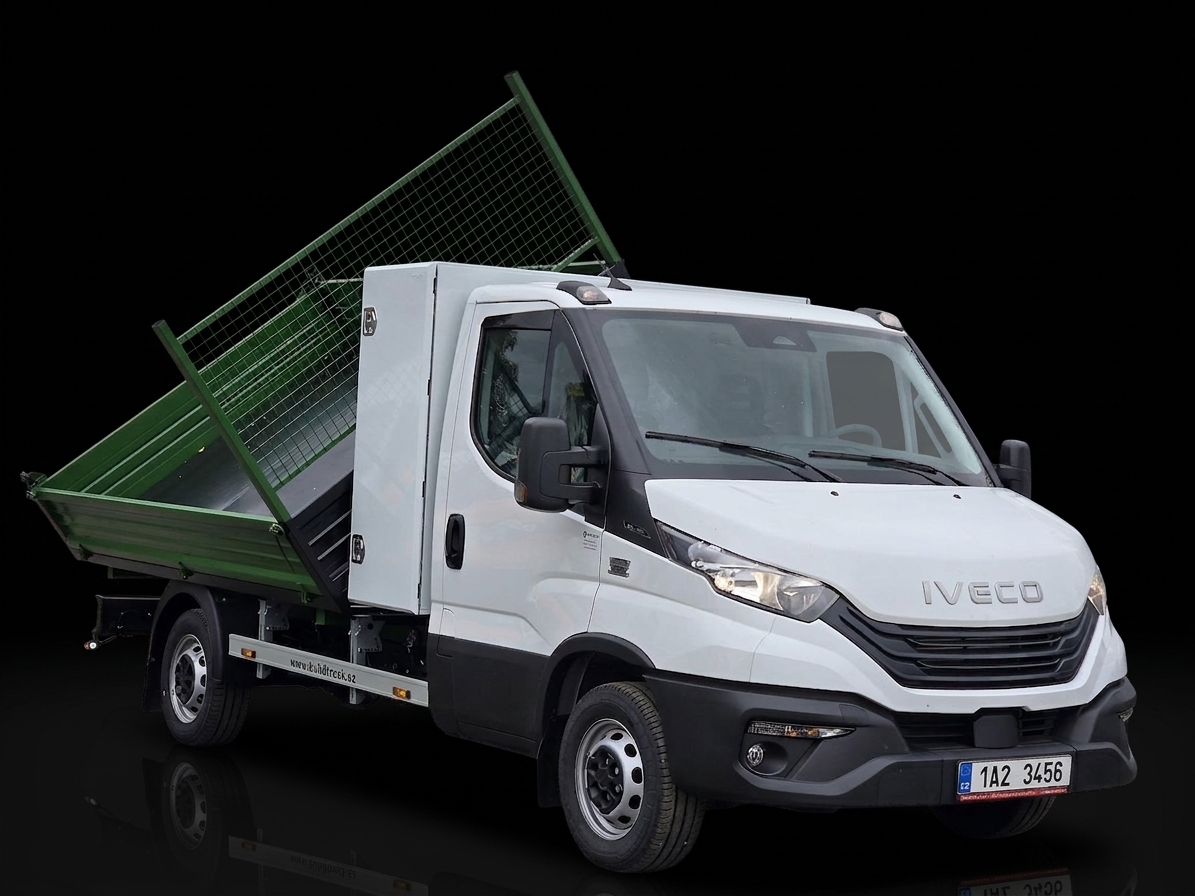Iveco Daily 35S16 — Třístranná sklápěčka 3150×2000 mm s tažným — foto 8
